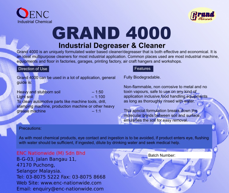 Industrial Degreaser